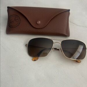 Ray-Ban Brown Sunglasses with Case